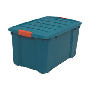 （業務用セット） バックルBOX グリーン41L 幅38.8×奥行59.0×高さ32.4cm 1個 型番：NSK-450 【×2セット】