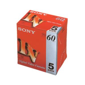 （業務用セット） ソニー ミニDVカセット 60分 1パック（5巻） 【×2セット】
