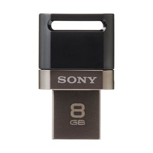 （業務用セット） ソニー スマホ対応USB ポケットビットUSM-SA1シリーズ 8GB 1個 型番：USM8SA1 B 【×2セット】