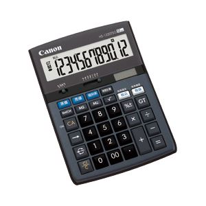 （業務用セット） キャノン（Canon） 商売電卓 12桁 縦18.0×横13.0×厚さ3.8cm HS-1220TSG 1個 【×2セット】