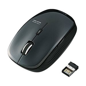 （業務用セット） エレコム（ELECOM） 5ボタンワイヤレスBlueLEDマウス ブラック M-BL21DB 1個 【×2セット】