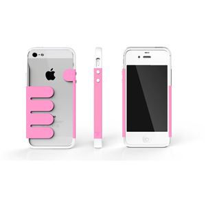 HandHold ホワイト／ピンク FB102-WHPK iPhone5用ケース