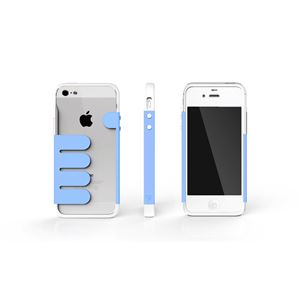 HandHold ホワイト／ブルー FB102-WHBL iPhone5用ケース