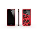 CrossWay ブラック／レッド FB103-BKRD iPhone5用ケース