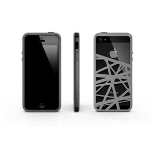 CrossWay ブラック／グレー FB103-BKGY iPhone5用ケース