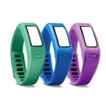 GARMIN（ガーミン） vivofit用リストバンドS （パープル／ティール／ブルー 3色セット）【日本正規版】 1214901
