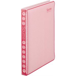 クリアーバインダー（スプーマ） A4-S 15枚 ピンク