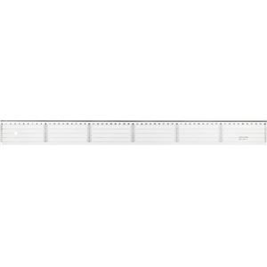 アクリル直線定規60cm 全長608×幅60×厚さ3mm A-20