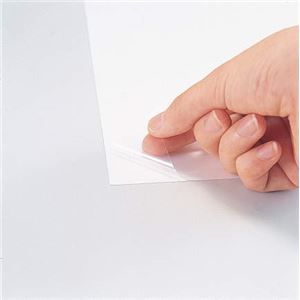 モノクロレーザープリンタ・モノクロPPC用フィルムラベル A4判 10シート 透明 LF-A4C