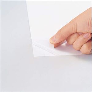 モノクロレーザープリンタ・モノクロPPC用フィルムラベル A4判 10シート 半透明 LF-A4M