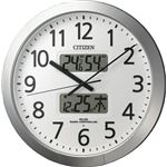 電波時計 アナログ 壁掛け プログラムカレンダー404