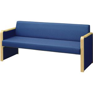 ロビー用チェアー 幅167cm 59LC-43F ダークブルー