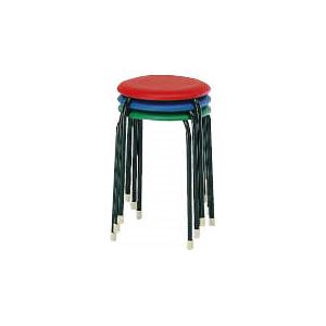 丸イス No.10 レッド（赤）【単品】