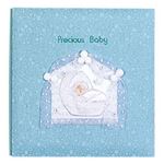 ナカバヤシ フエルアルバム L 誕生用 プレシャスベビー ア-LB-522-Bブルー