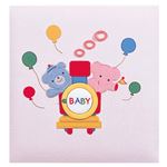 ナカバヤシ フエルアルバム誕生用 チューチュートレイン ア-OLB-613/N-Pピンク