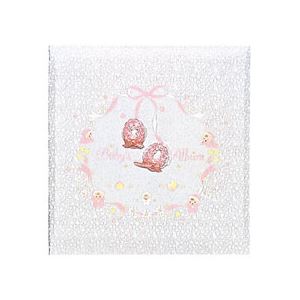 ナカバヤシ フエルアルバム 誕生用 ベビーアルバム L ア-LB-333-Pピンク