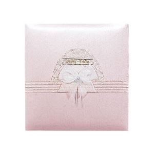 ナカバヤシ フエルアルバム 婚礼用 ハッピーウェディング ア-LK-308-Pピンク