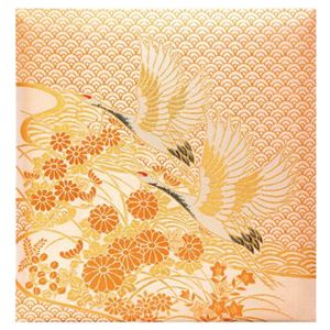 ナカバヤシ フエルアルバム 婚礼用 平安鶴 金 ア-LK-572-2 フォトアルバム