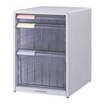 ナカバヤシメディシス・デスクトップタイプ A4 H410S 8段ベース MAD-204Nグレー
