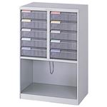 ナカバヤシ メディシス・フロアタイプ A4 H900MAF-W112N グレー 2列