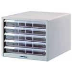 ナカバヤシ アバンテV2 レターケース B4 浅5段 BL-55 ニューグレー
