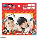 (業務用セット)ナカバヤシ ディズニーキャラクター フォトフレームカード4枚組／ミッキー＆フレンズ PFCD-302-1ミッキーマウス【×10セット】