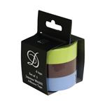 (業務用セット) 和紙マスキングテープD tape／3本パック／15MM DT15-3P-1【×10セット】