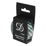 (業務用セット) 和紙マスキングテープD tape／ストライプ／15MM／グリーン DT15-STRIPE-G【×20セット】