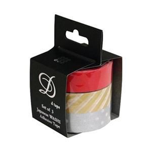 (業務用セット) 和紙マスキングテープD tape／3本パック／15MM DT15-3P-17【×10セット】