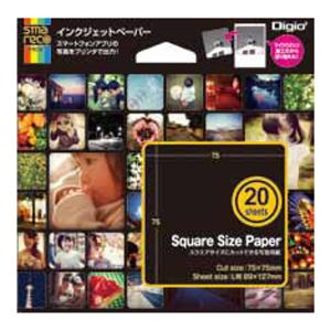 (業務用セット) スマレコプリント用 インクジェット写真用紙 L判 20枚入【×10セット】