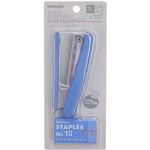 (業務用セット)ナカバヤシ ホッチキスNo.10針1000本入 ST-H101MB マットブルー【×10セット】