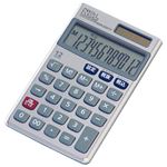 (業務用セット) 電卓 ケース付 ECH-2201T【×5セット】