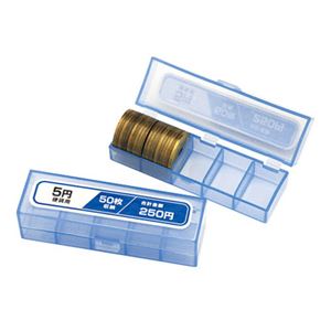 (業務用セット) コインケース ブルー／5円×50枚 NC-3005【×30セット】