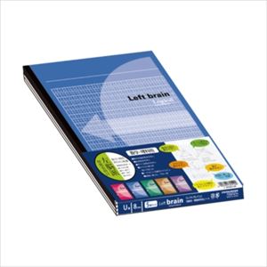 (業務用セット)ナカバヤシ スイング ロジカルブレインノート/B5/U罫（5冊パック 5色込） ノ-B548U-5P【×2セット】