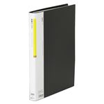 キングジム 葉書ホルダー 溶着式（A4判タテ型） 62 黒 1冊