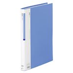 キングジム 葉書ホルダー 溶着式（A4判タテ型） 62 青 1冊