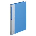 キングジム 葉書ホルダー 差替式（A4判タテ型・30穴） 65C 青 1冊
