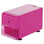 ナカバヤシ 電動鉛筆削りきスリムタイプ DPS-211KP ピンク 1個