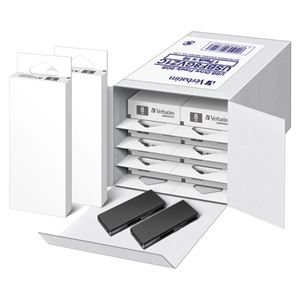 三菱化学メディア USBフラッシュメモリ フリーデザインタイプ 10個入 USBF8GVZ1C 黒 10個