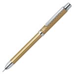 ゼブラ スラリシャーボ2000 2色ボールペン（黒・赤）+シャープ0.5 SB27-CGO シャンパンゴールド 【インク色：黒/赤】 1本