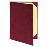 ナカバヤシ 証書ファイル（スエード調） FSS-A4-R エンジ 1冊