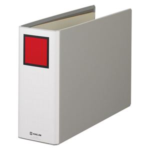キングジム キングファイル スーパードッチ ヨコ型・両開き 1488 グレー 1冊