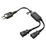 サンワサプライ ACアダプタ専用電源延長コード TAP-EX2BKN 1本