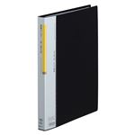 キングジム 葉書ホルダー 差替式（A4判タテ型・30穴） 65C 黒 1冊