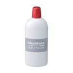 シャチハタ スタンプ台 専用スタンプインキ（大瓶） SGN-250-R 【インク色：赤】 1本
