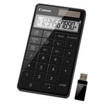 （業務用セット） キャノン Canon テンキー電卓 ワイヤレスミニ卓上タイプ X MARK I KRF-BK 黒 1個入 【×2セット】