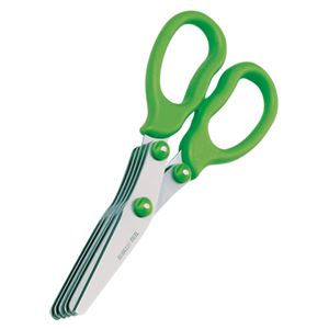 （業務用セット） 森繁 シュレッダーハサミ SH-15S グリーン 1丁入 【×3セット】