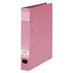 （業務用セット） セディア ロックリングファイル A4判タテ型（背幅43mm）・2穴 F-532-21 ピンク 1冊入 【×5セット】