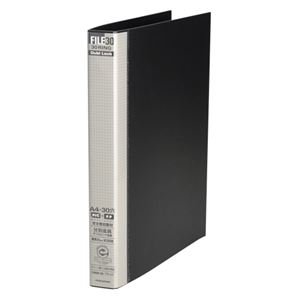 （業務用セット） マルマン ダブロックファイル A4判タテ型（背幅38mm）・30穴 F948R-05 ブラック 1冊入 【×3セット】