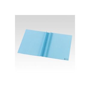 （業務用セット） クラウンエィナーファイル樹脂ハトメ A4判タテ型（背幅10-110mm） CR-AN1410-BL 青 1冊入 【×10セット】